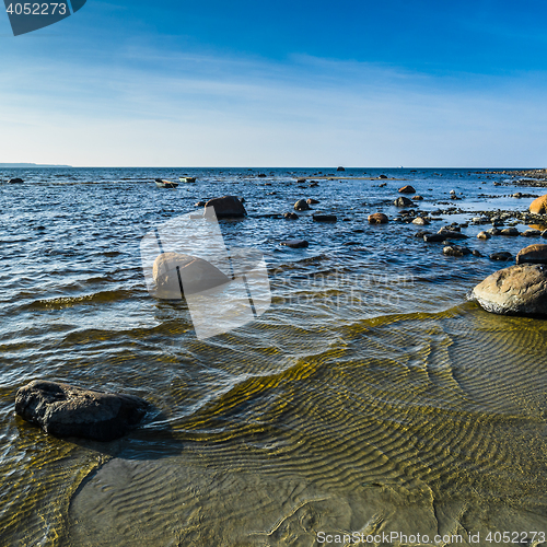 Image of Stones on the coast of the Baltic Sea