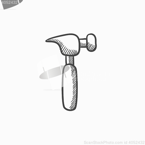 Image of Hammer sketch icon.