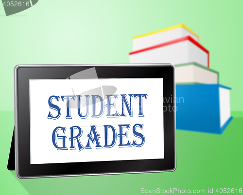 Image of Student Grades Indicates Rank Achievement And Intelligence
