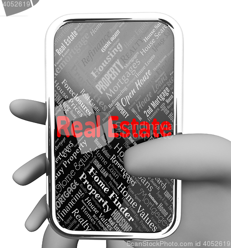 Image of Real Estate Represents Property Market And House