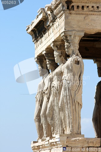 Image of Porch of the Maidens on the Erechtheum