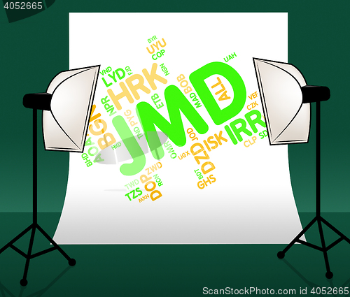 Image of Jmd Currency Means Jamaican Dollars And Exchange