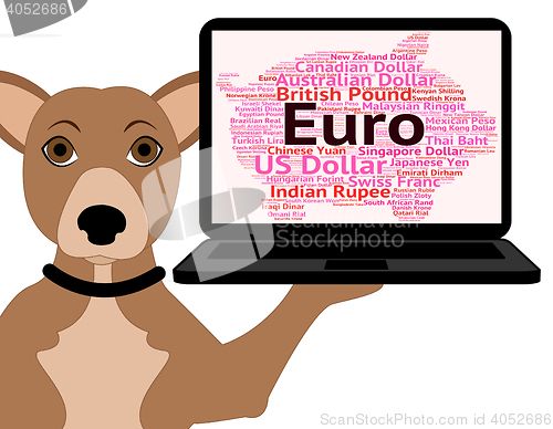 Image of Euro Currency Means Forex Trading And Currencies