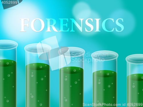 Image of Forensics Research Indicates Study Examine And Experiment