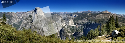 Image of Half Dome Nevada Falls Vernal Falls (II)