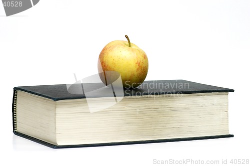Image of Apple on Book