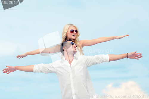 Image of couple at seaside