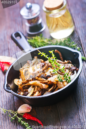 Image of fried mushrooms