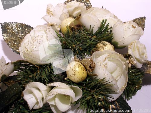 Image of textile flowers