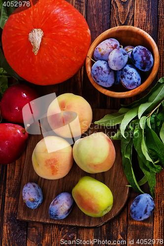 Image of autumn fruits