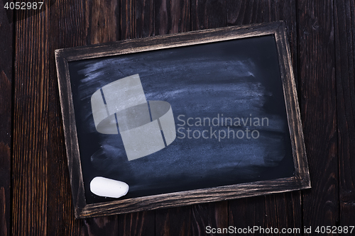 Image of black board