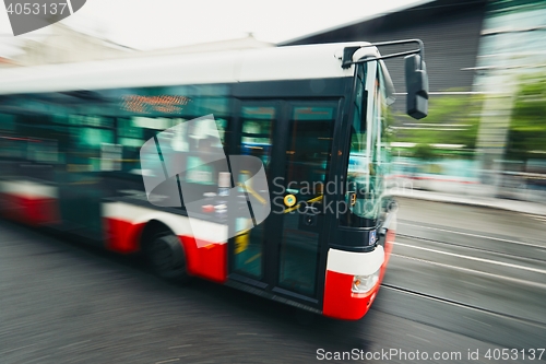 Image of Bus of the public transport