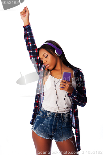 Image of Dancing jamming listening to music