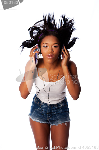 Image of Listening jamming to music