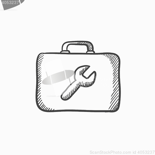 Image of Toolbox sketch icon.