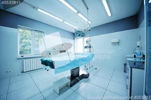 Image of beautiful interior of a surgical operating