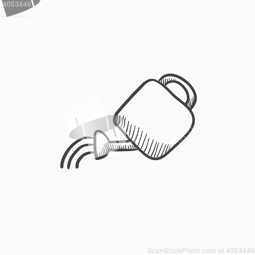 Image of Watering can sketch icon.