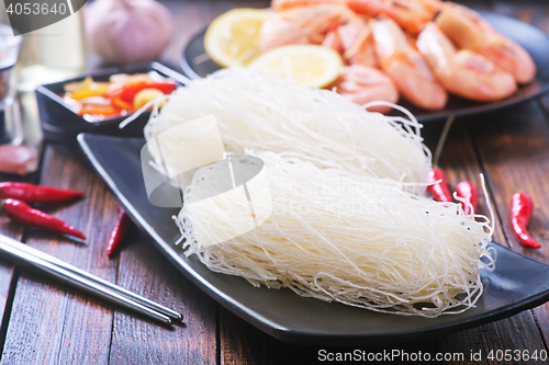 Image of rice noodles