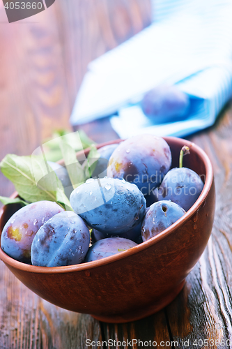 Image of fresh plums