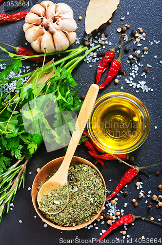 Image of dry parsley