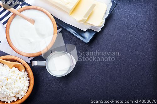 Image of milk products