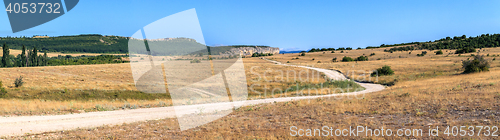 Image of Road in the steppes