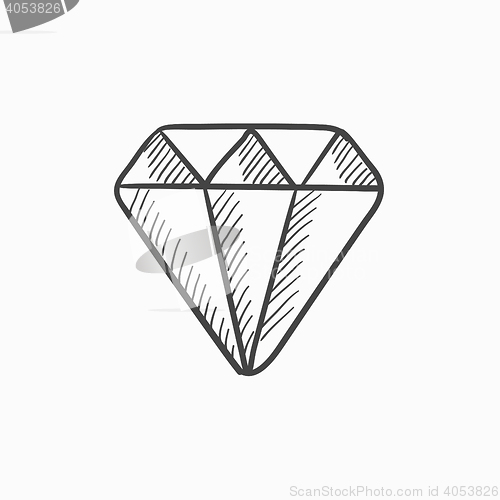 Image of Diamond sketch icon.