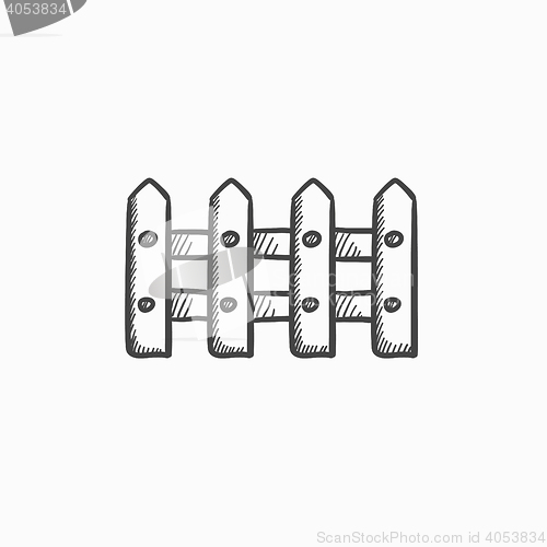 Image of Fence sketch icon.