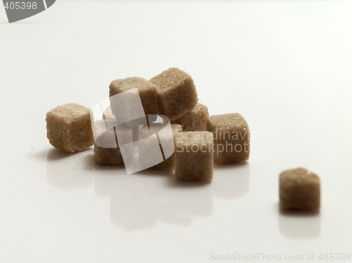 Image of Brown lump sugar