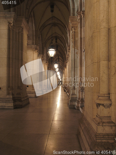 Image of The long corridor