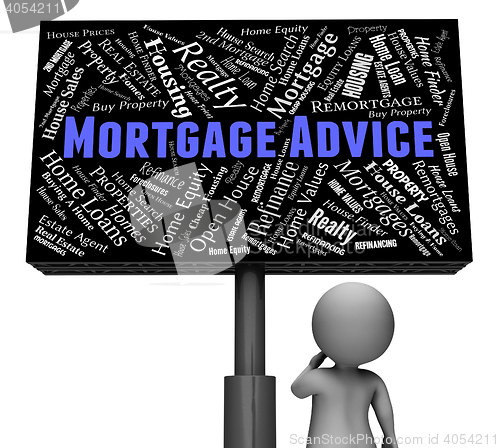 Image of Mortgage Advice Represents Real Estate And Advise