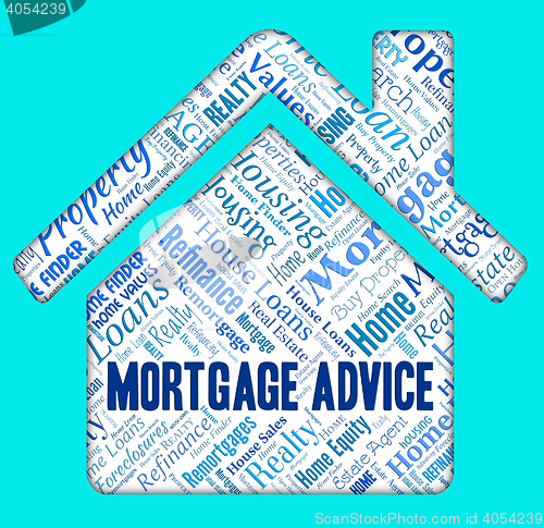 Image of Mortgage Advice Indicates Real Estate And Advise