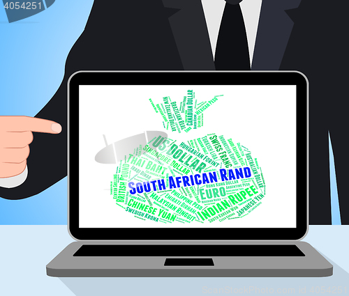 Image of South African Rand Means Forex Trading And Exchange