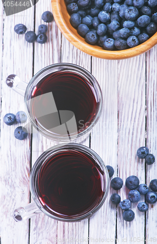 Image of blueberry juice