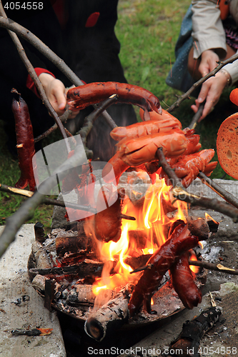 Image of traditional czech sausages