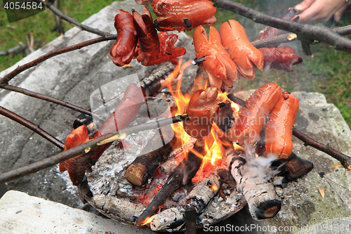 Image of traditional czech sausages