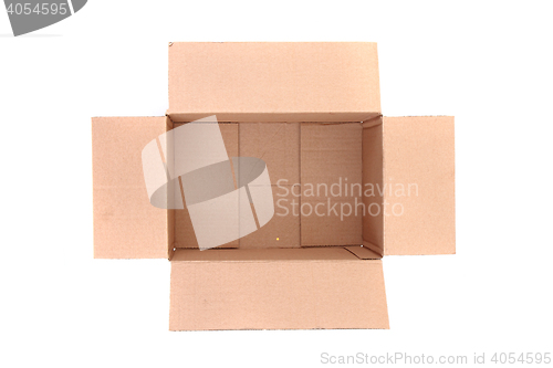 Image of empty paper box
