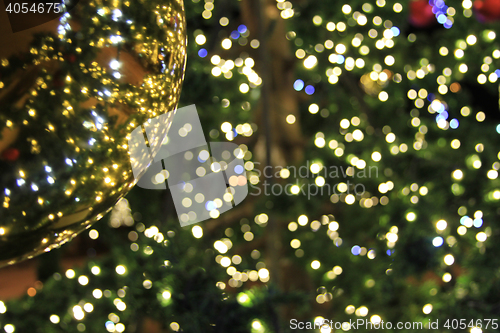 Image of christmas lights texture