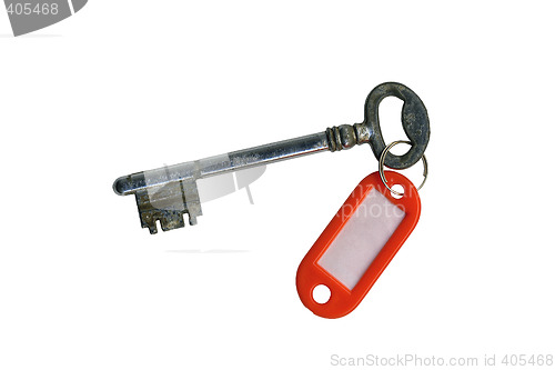 Image of Old key isolated