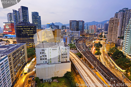 Image of Hong Kong downtown