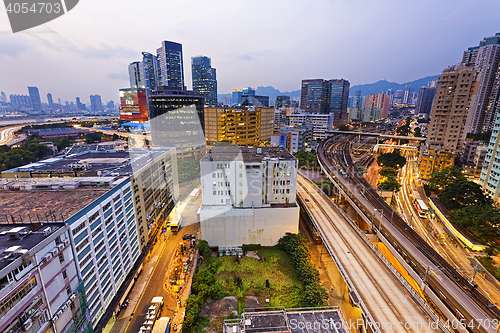 Image of Hong Kong downtown