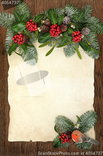 Image of Christmas Traditional Border