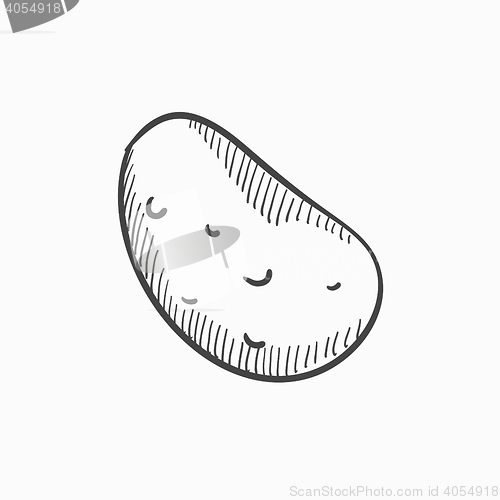 Image of Potato sketch icon.