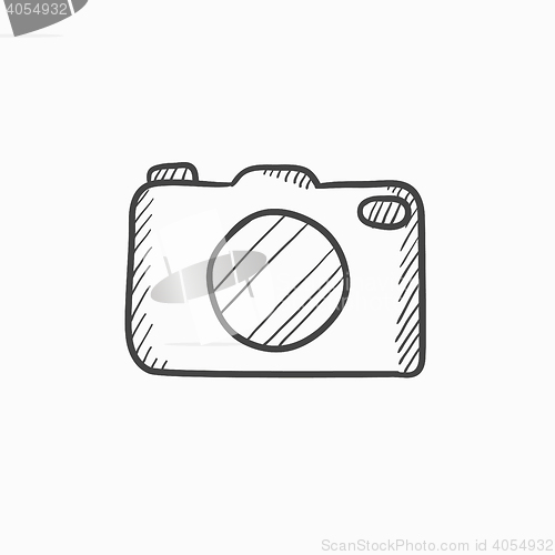 Image of Camera sketch icon.