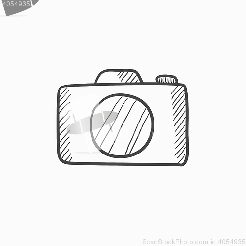 Image of Camera sketch icon.