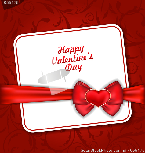 Image of Beautiful Greeting Card for Valentines Day