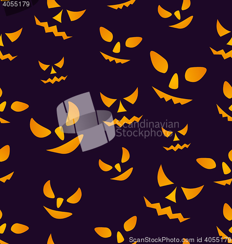 Image of  Halloween Seamless Pattern