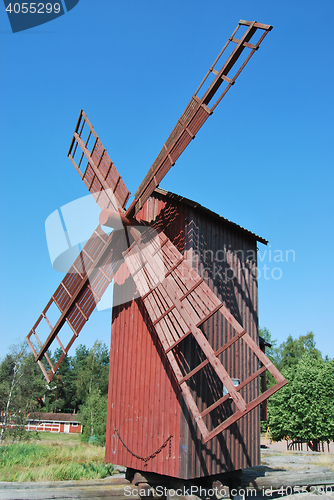 Image of Red Windmill