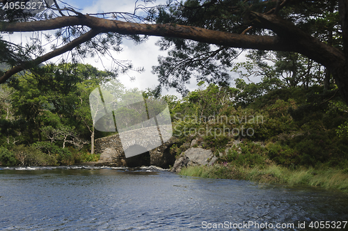 Image of Bridge in Killarney National Park, County Kerry, Ireland, Europe