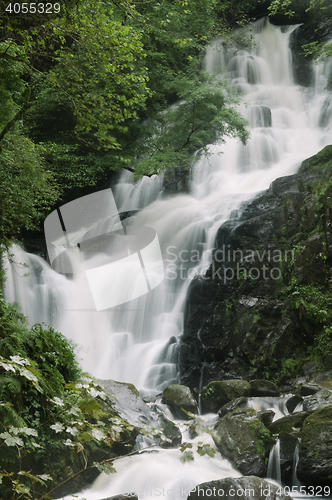 Image of Torc Waterfall, Killarney National Park, Ireland, Europe